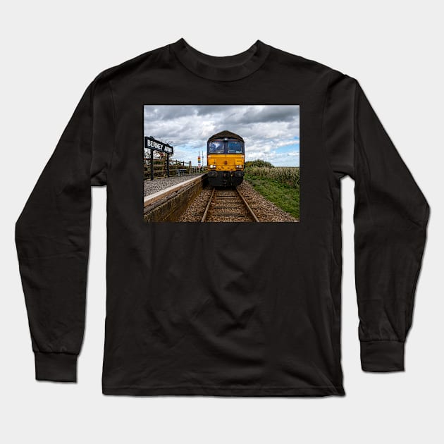 Class 66 at Berney A rms Long Sleeve T-Shirt by Robert john